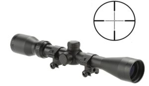 Pinty Pro 3-9X40 Mil-dot Tactical Rifle Scope.