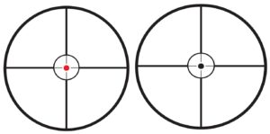 Mueller Optics MU2732IGR, Multi-Shot Rifle Scope reticle