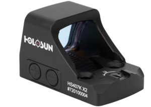 Holosun Sub-compact HS407K-X2 1x 6 MOA Dot Red