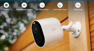 Arlo Pro Security Camera 2K