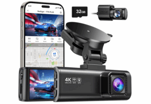REDTIGER Dash Cam Front Rear