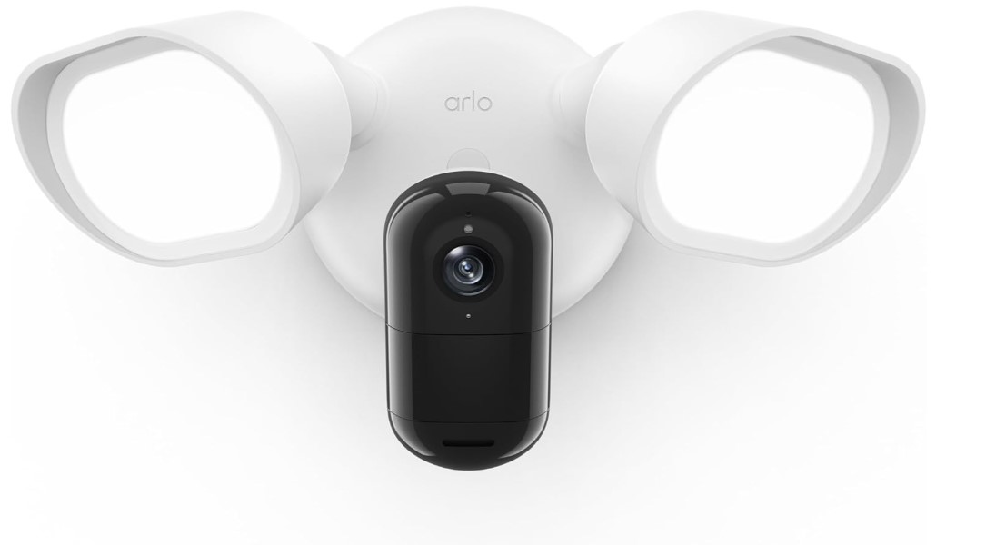 Porch light CCTV camera