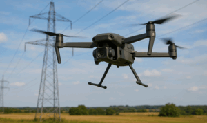 Thermal drone illustration