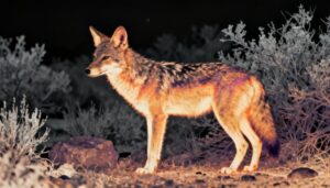 Thermal image for predator